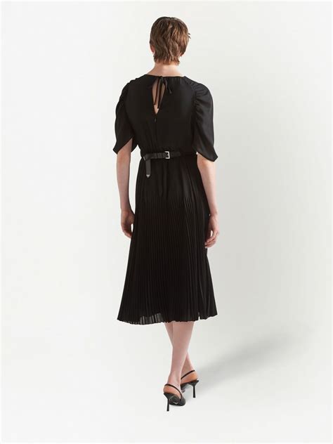 prada outfit|prada pleated dress.